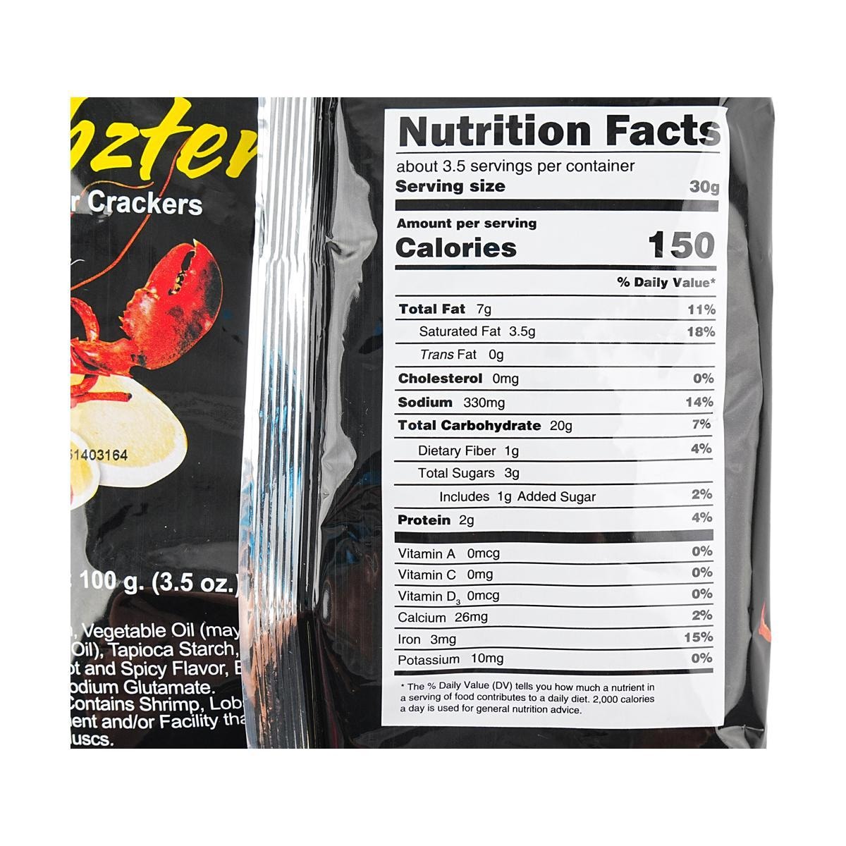 Lobster Chips 3.53 oz