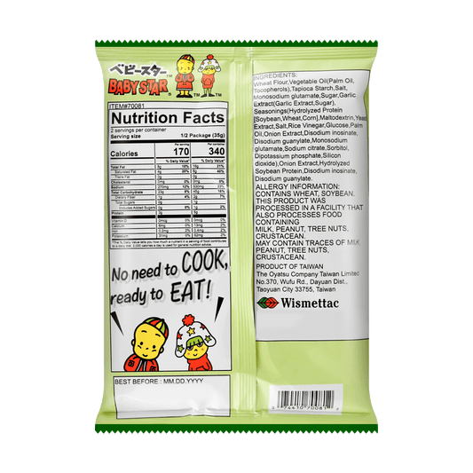 Snack Crispy Ramen Garlic Flavor 70g