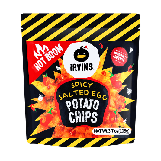 Spicy Salted Egg Potato Chips, 3.7oz