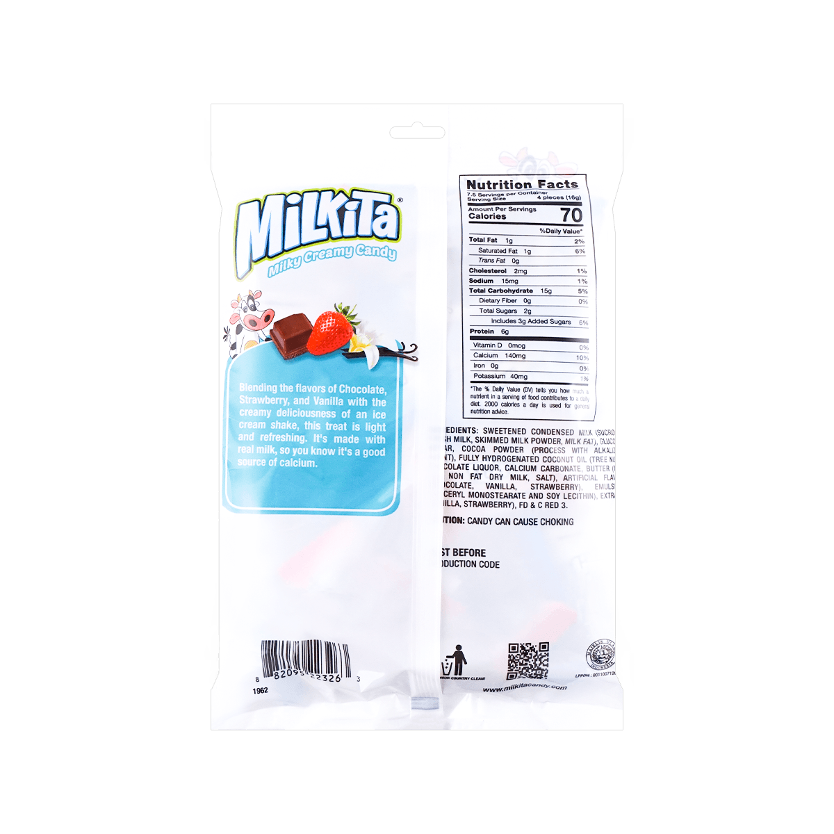 Milky Creamy Candy Assorted Ice Cream Flavor 3.52 OZ