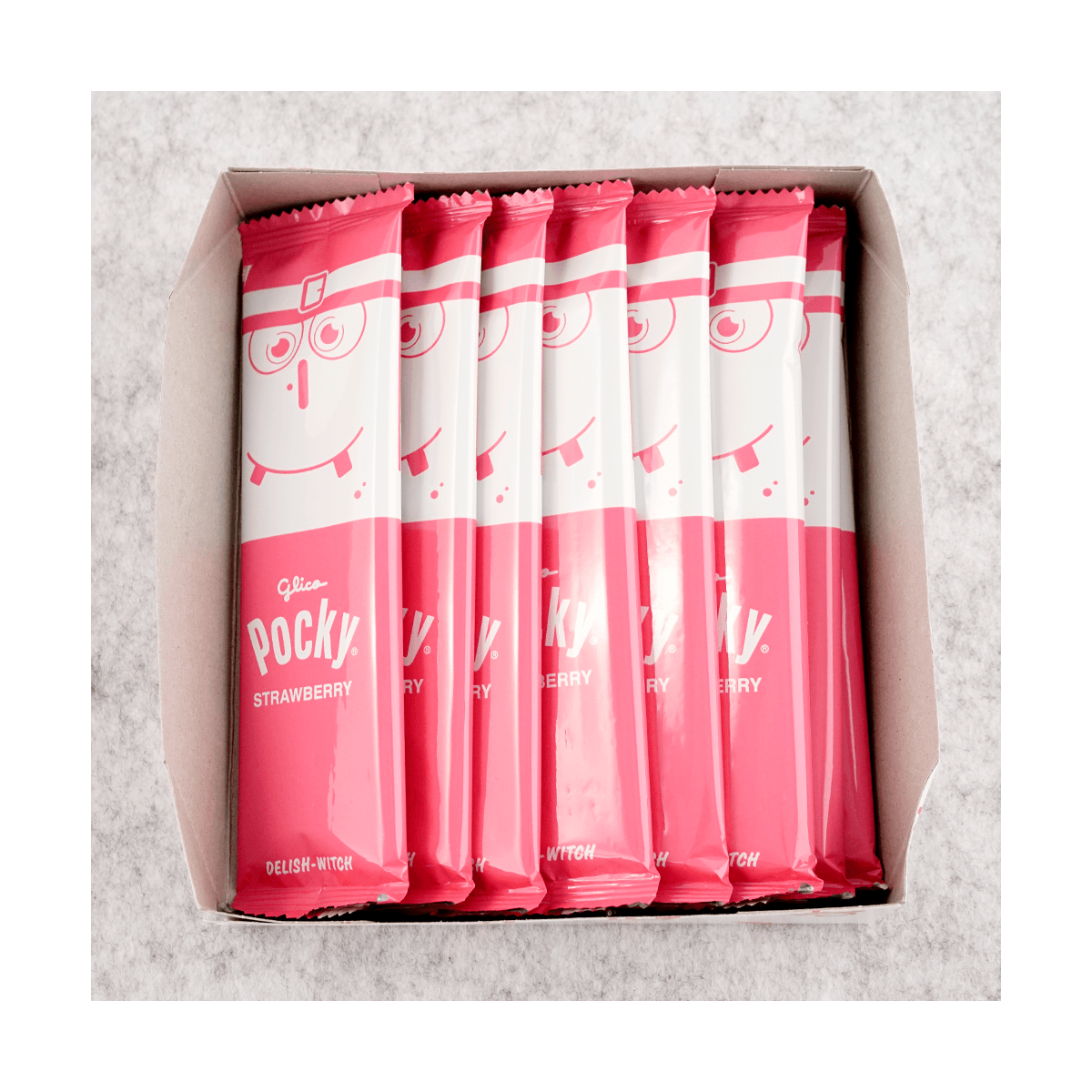 GLICO Pocky Cookie Sticks Family Pack, Strawberry+Cookies Cream+Chocolate Cream, 27 Packs, 12.5 oz