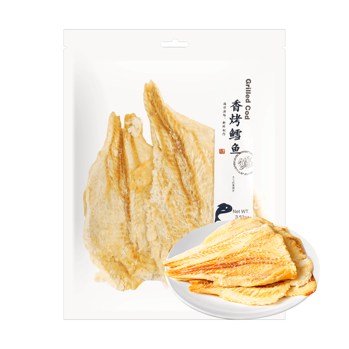 Roasted Fish Slices - Monkfish Flavor 2.64 oz