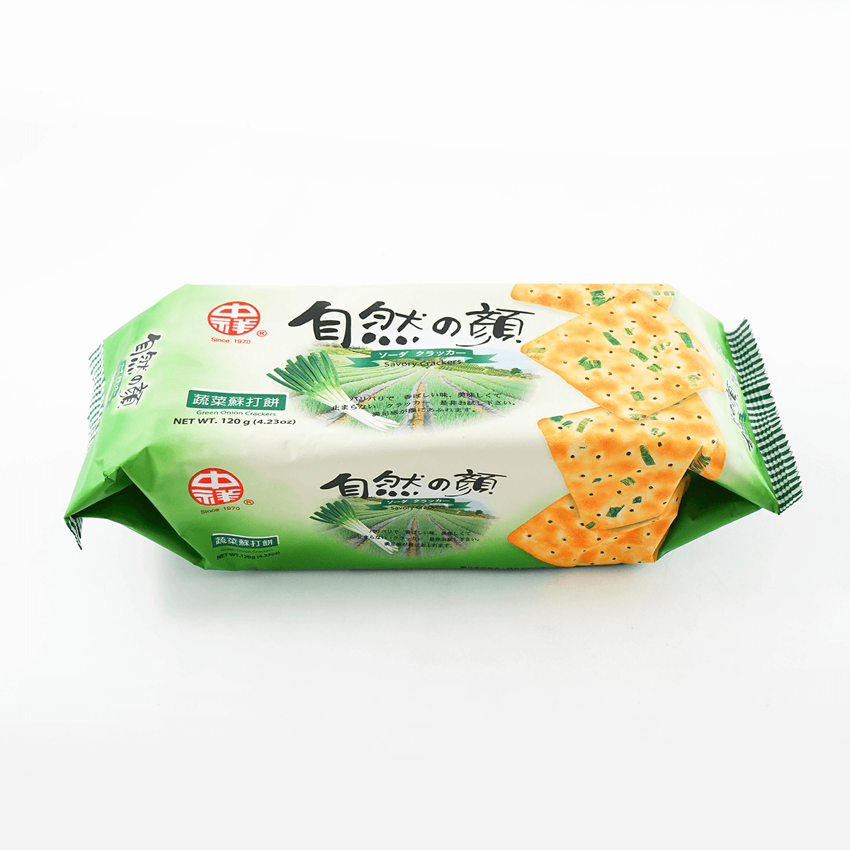 Green Onion Soda Crackers, 4.23oz