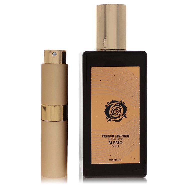 French Leather Travel Spray By Memo