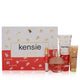 Kensie So Pretty Gift Set - 3.4 oz Eau De Parfum Spray + .34 oz Mini EDP Spray + 2.5 oz Body Glow Oil + 6.8 oz Body Lotion By Kensie