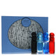 Perry Ellis 360 Gift Set - Four piece Travel Gift Set Includes .25 oz Mini EDT Spray of each. 360 Black, 360 For Men, 360 Very Blue, 360 Red. By Perry Ellis