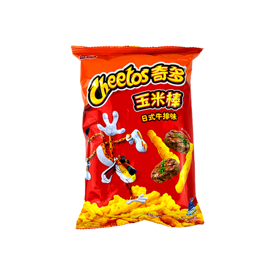 CHEETOS Puffed Corn Japanese Steak Flavor 50g (Chinese)