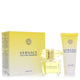 Versace Yellow Diamond Gift Set - 3 oz Eau De Toilette Spray + 3.4 oz Body lotion By Versace