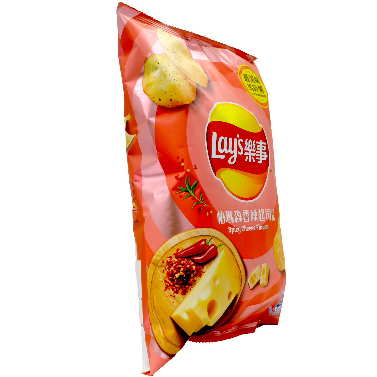 Lay's Potato Chips Spicy Cheese Flavor 59.5g (Taiwan)