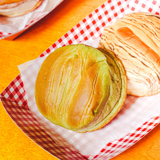 Green Tea Natural Yeast Bread - Japanese Dessert, 2.82oz