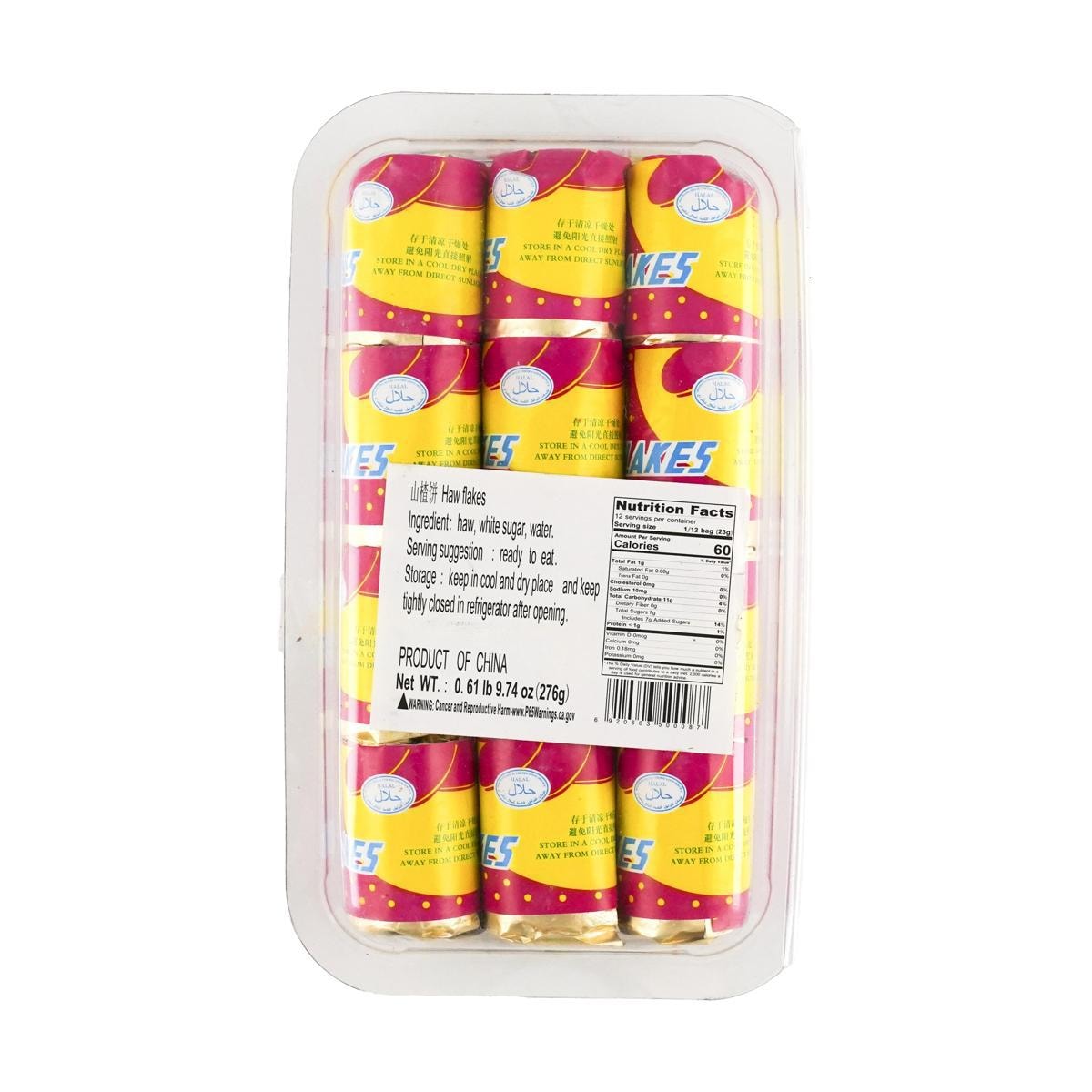 Haw Flake Snacks 9.74 oz