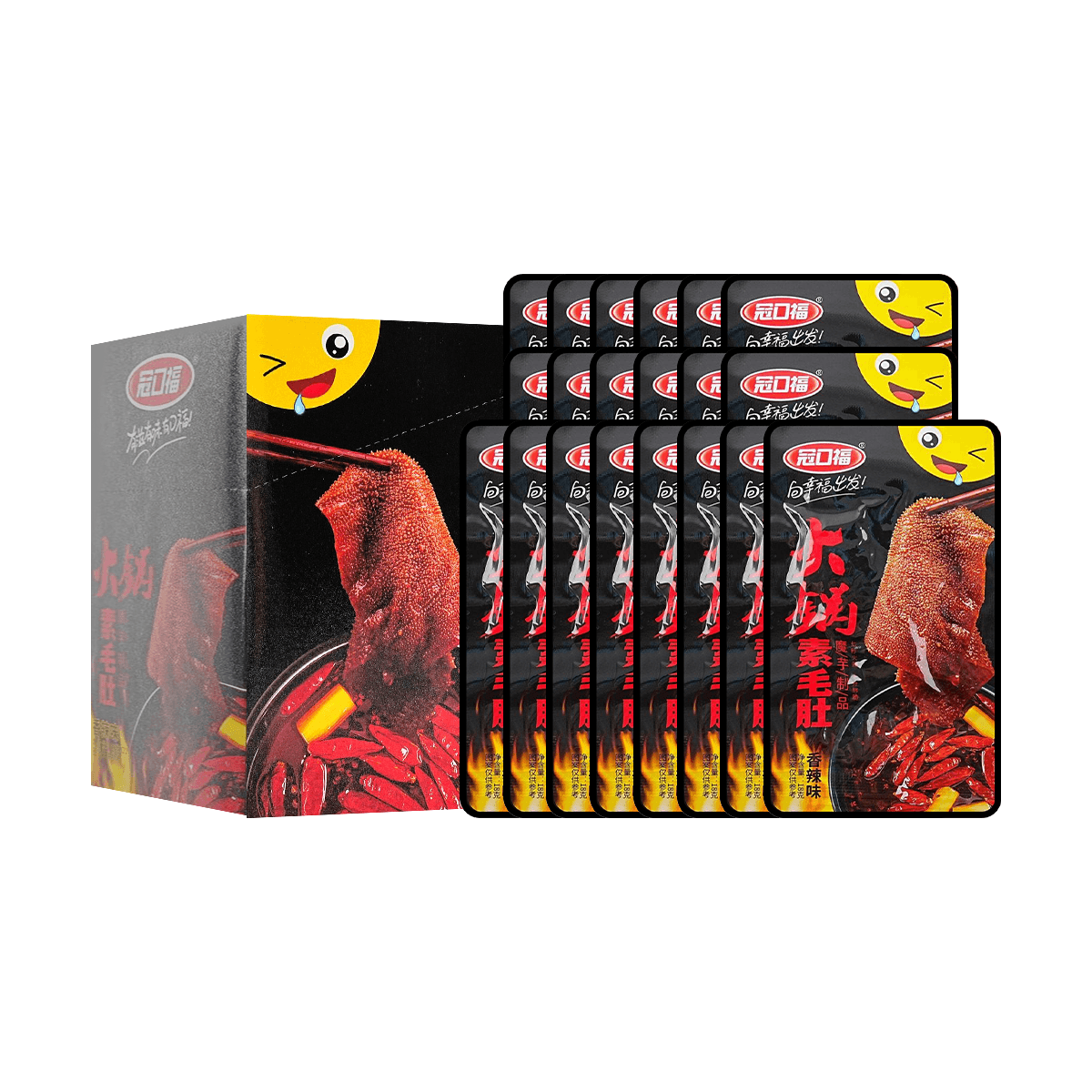 Exploding Juicy Vegetarian Wonton Spicy Flavor 11.28 oz