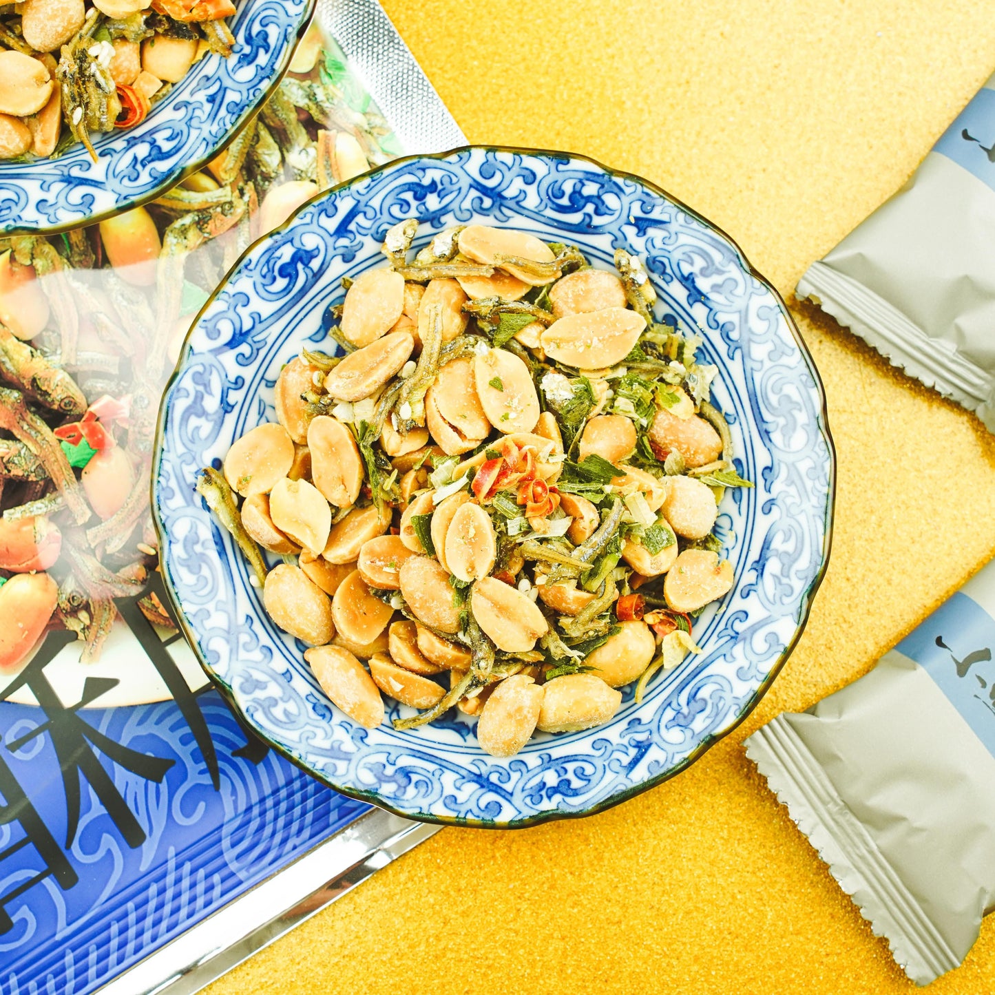 Fried Fish With Peanut 80g