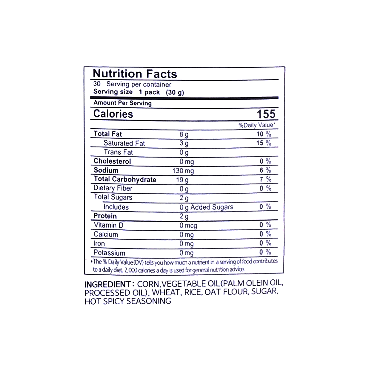 Hot & Spicy Sun Chips - with Whole Grain, 4.76oz