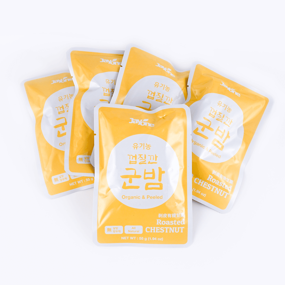 Organic Roasted and Peeled Chestnut 55g x 5packs