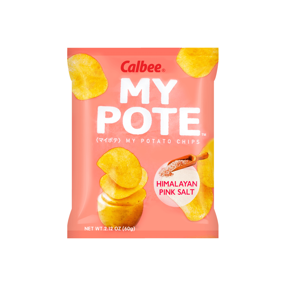 CALBEE MY POTE White Truffle Potato Chips, 2.12oz