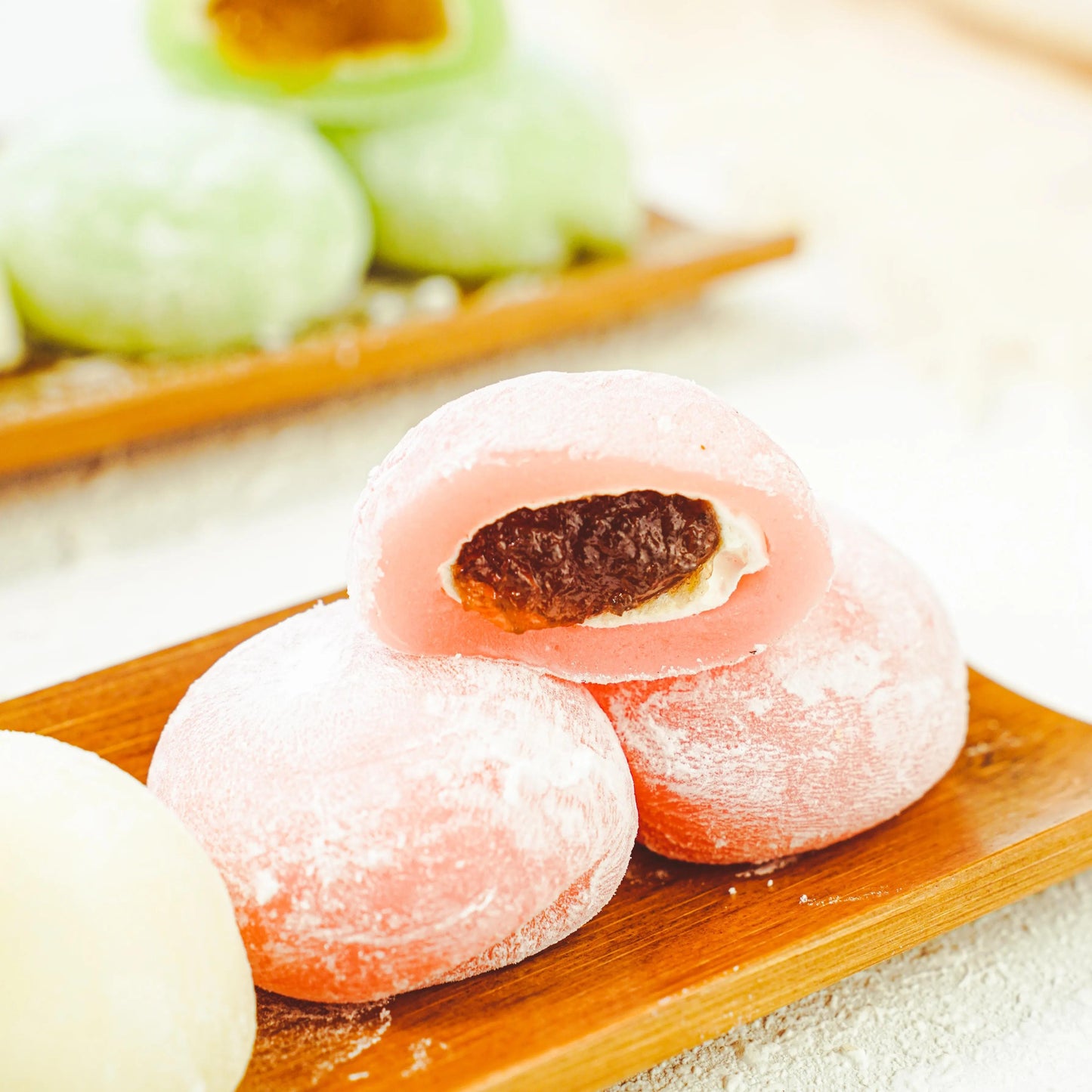 Strawberry Mochi Rice Cakes - 8 Pieces, 7.6oz