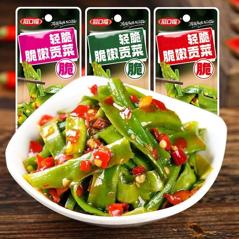 Crisp tender Gong vegetable sour crisp taste in a box of 13g*20 packages