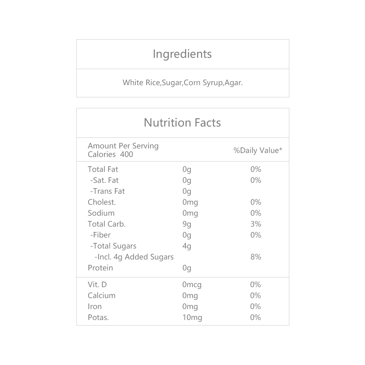 Crunchy Rice Snack original 80g