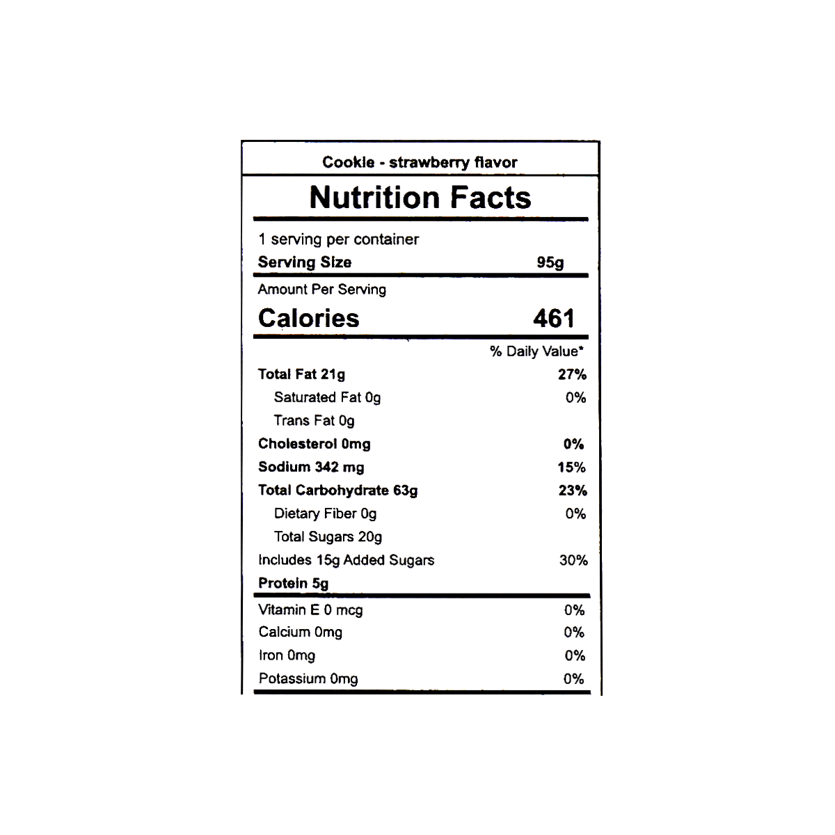 Oreo crackers 95g (sweet and sour strawberry flavor)