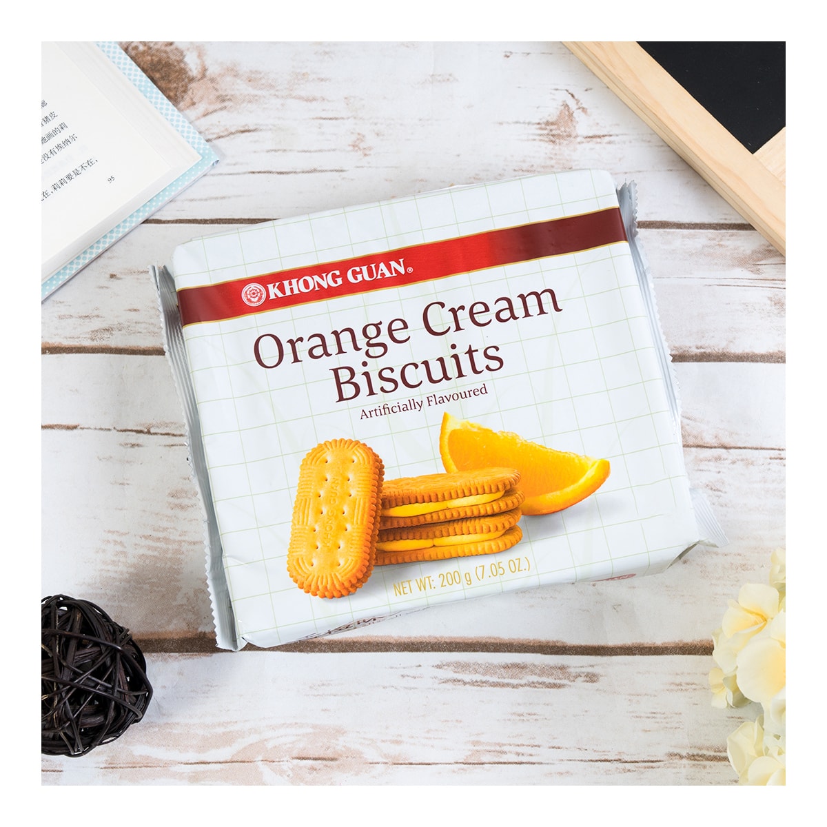 Orange Cream Biscuits 200g