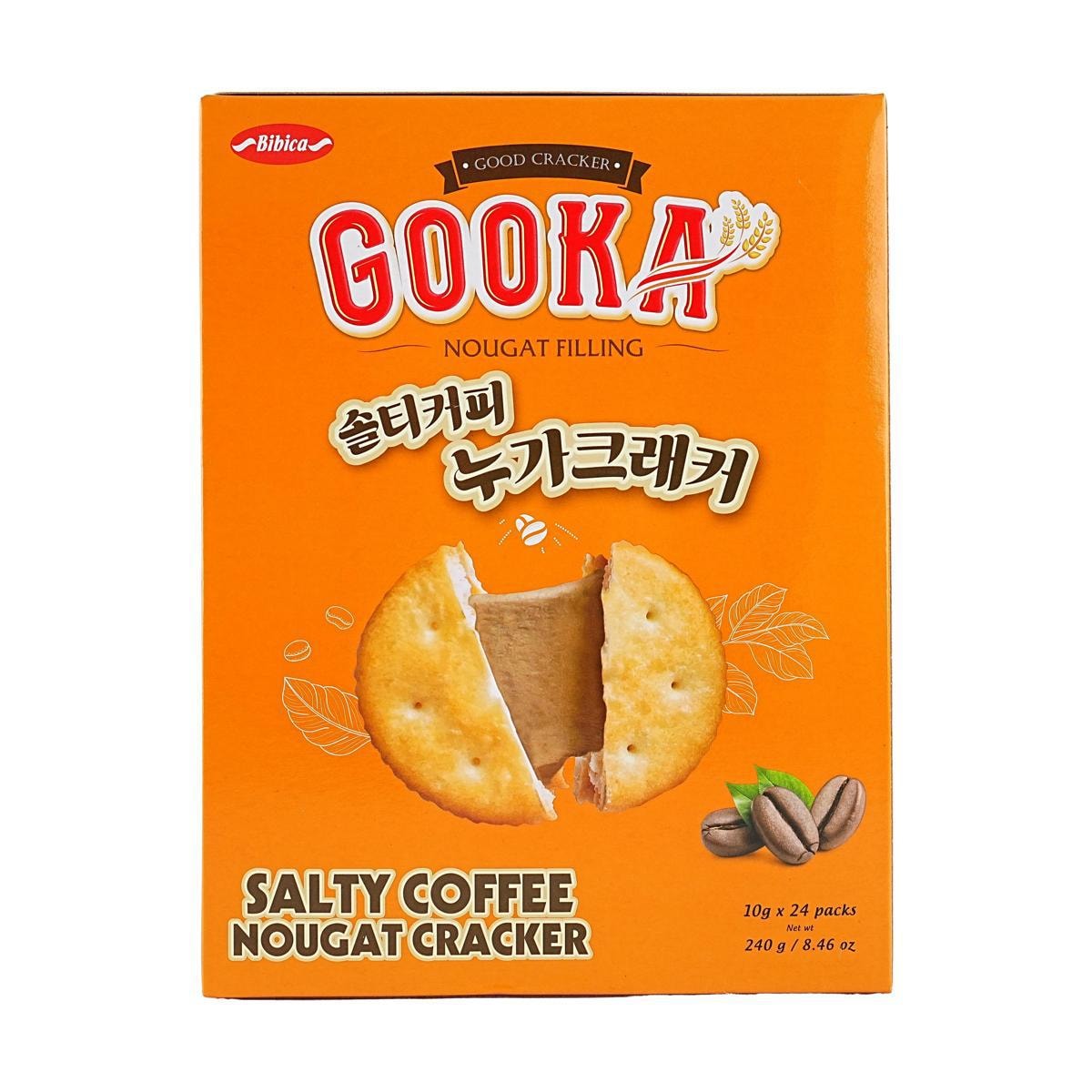 Gooka Salty Coffee Nougat Cracker 8.46 oz