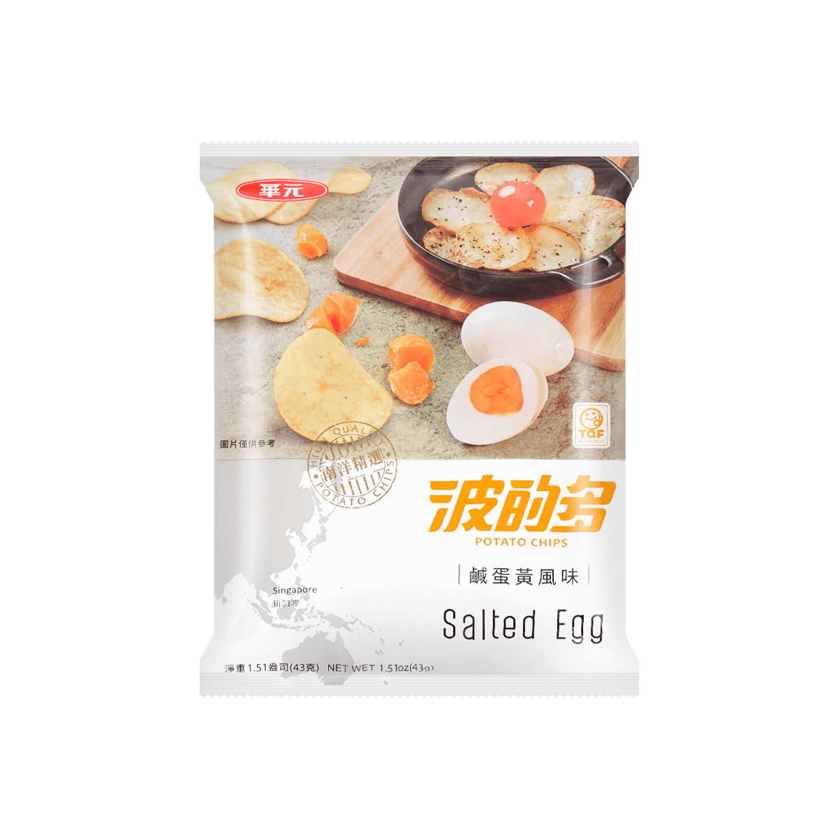 Potato Chips Spicy Oyster Flavor,1.2 oz