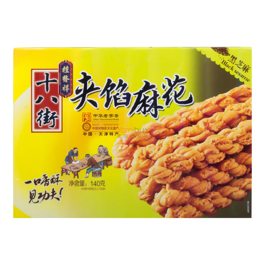 Fried Dough Twist Black Sesame Flavor 140g