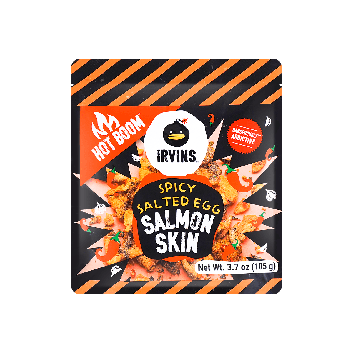 Sour Cream & Onion Salmon Skin,2.8 oz