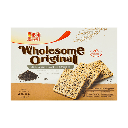 Fuyishan Black Sesame Crackers 200g