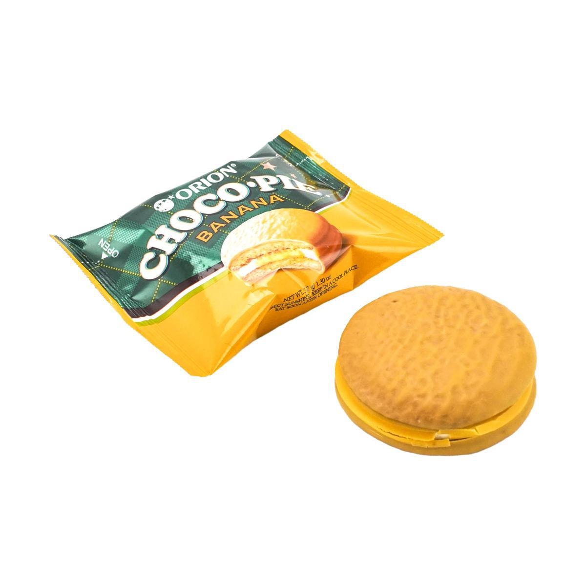 Banana Choco Pie 12pcs   444g