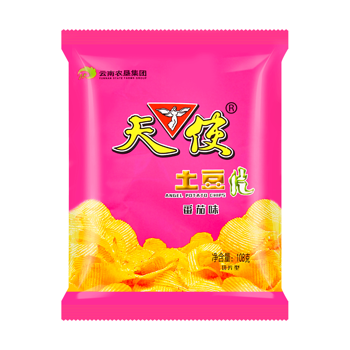 Spicy Potato Chips, 3.8oz