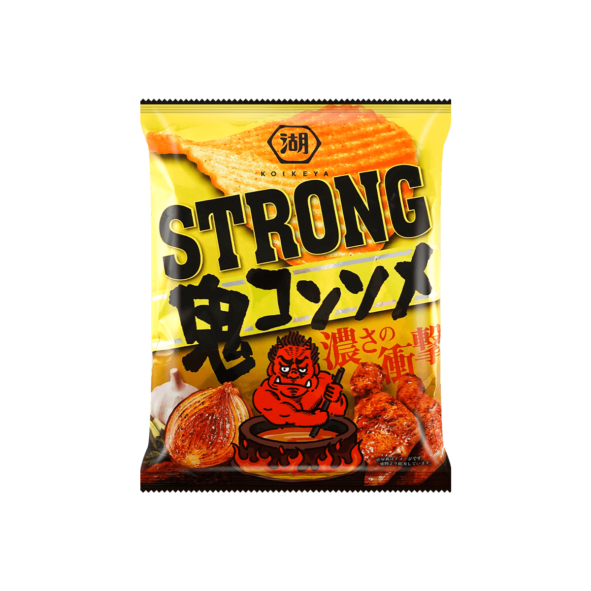 Potato Chips Gohobi Size Strong Gachi Rich Pizza 4.09 oz