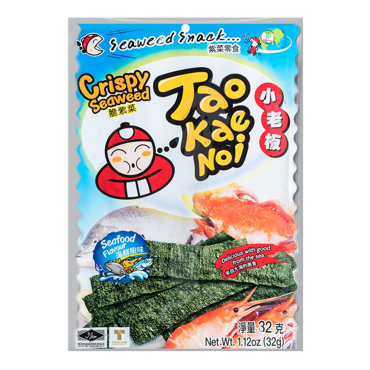 Crispy Seaweed Wasabi Flavor 32g