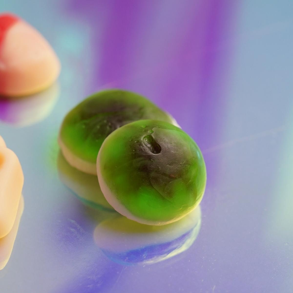 Jelly Gummy Candy Body Parts,Spooky Candy for Trick-or-Treat,9 oz