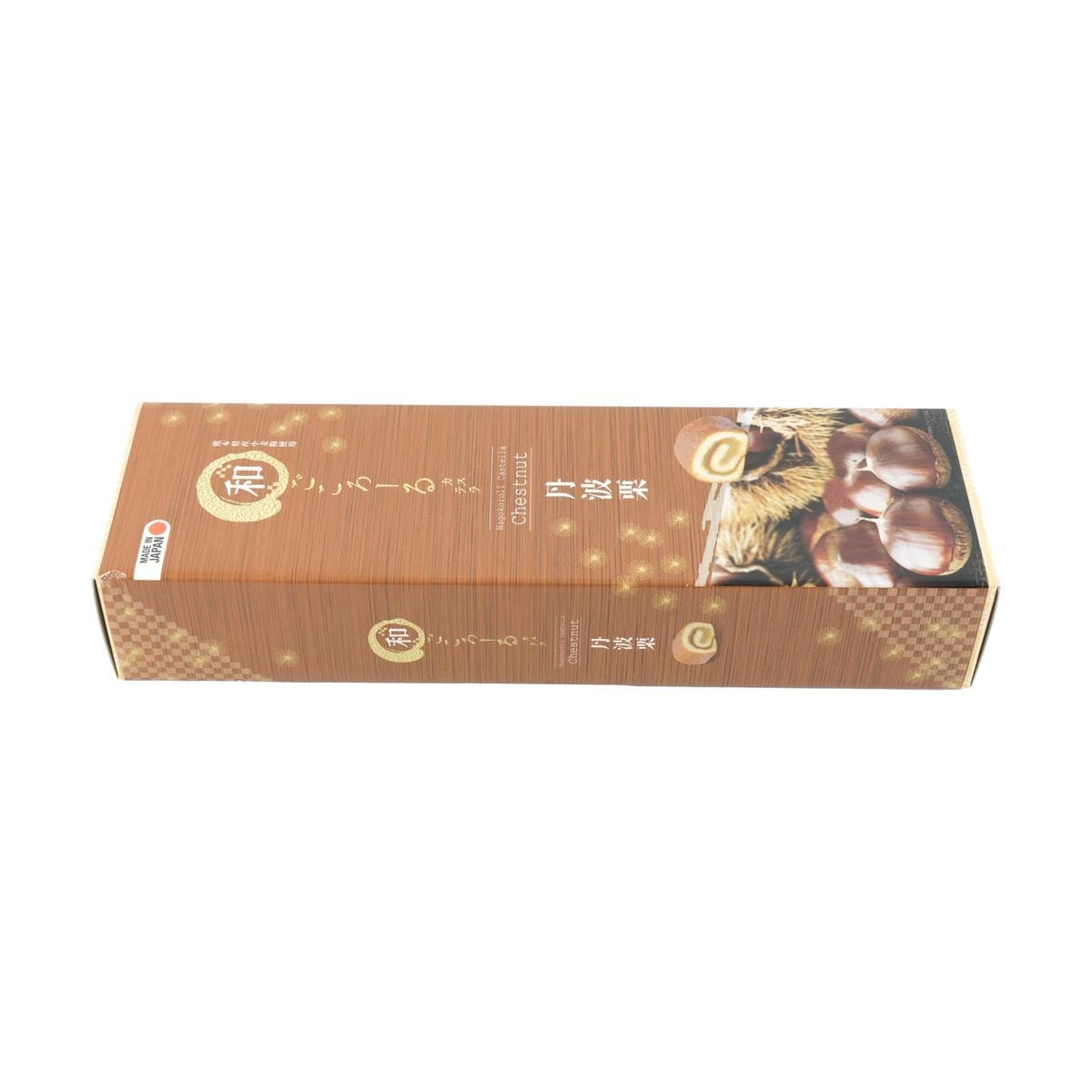 Wagokoroll Castella Cake Tanba Chestnut 8.46 oz