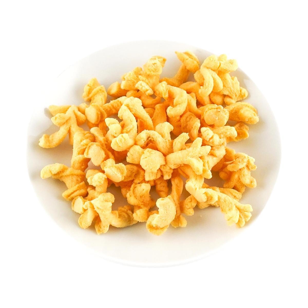 Fluffy and Tasty Corn Crisps Delicious Cheese Flavour 1.98 oz