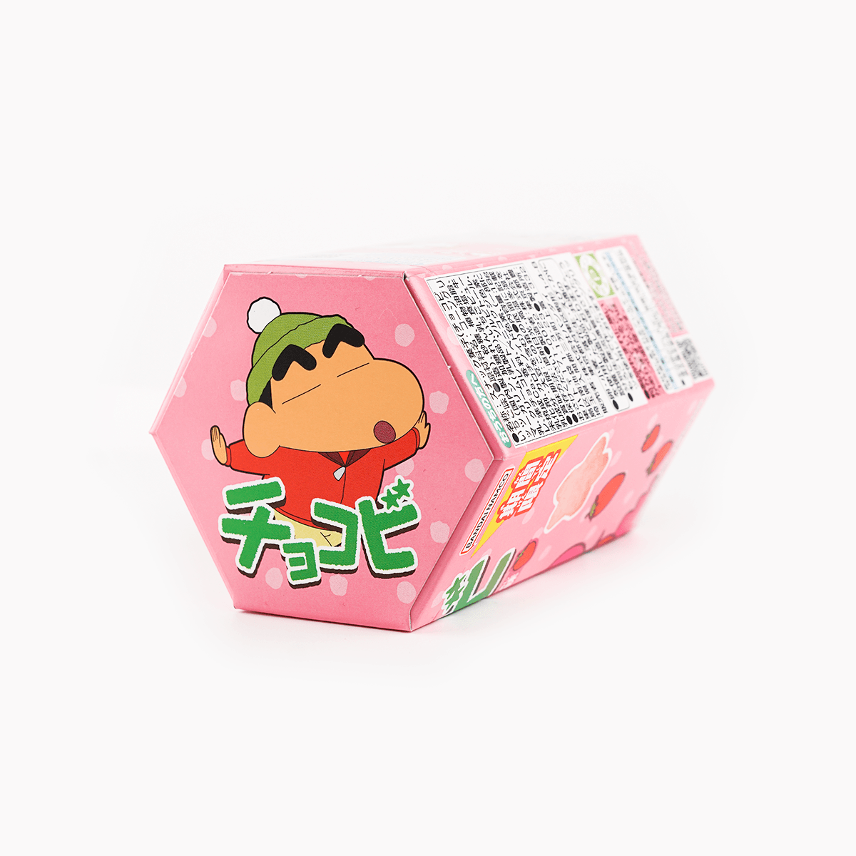 Chocobi Strawberry - Crayon Shin Chan Puffed Corn Snack, 0.63oz