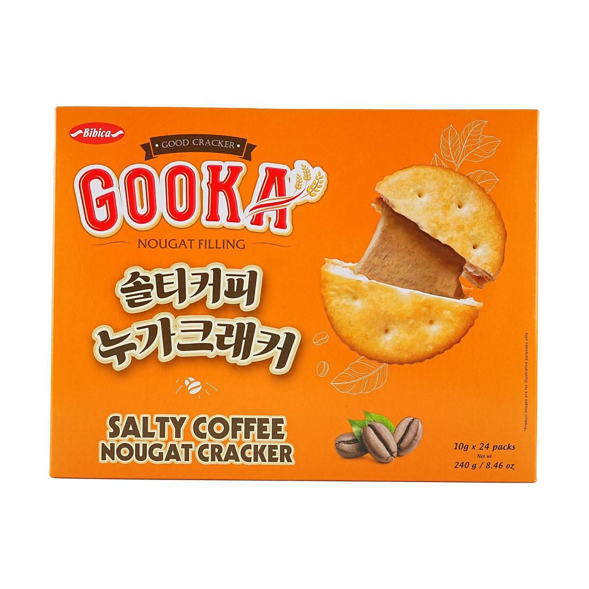 Gooka Salty Coffee Nougat Cracker 8.46 oz