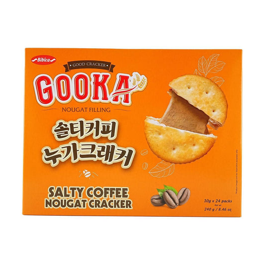Gooka Salty Coffee Nougat Cracker 8.46 oz