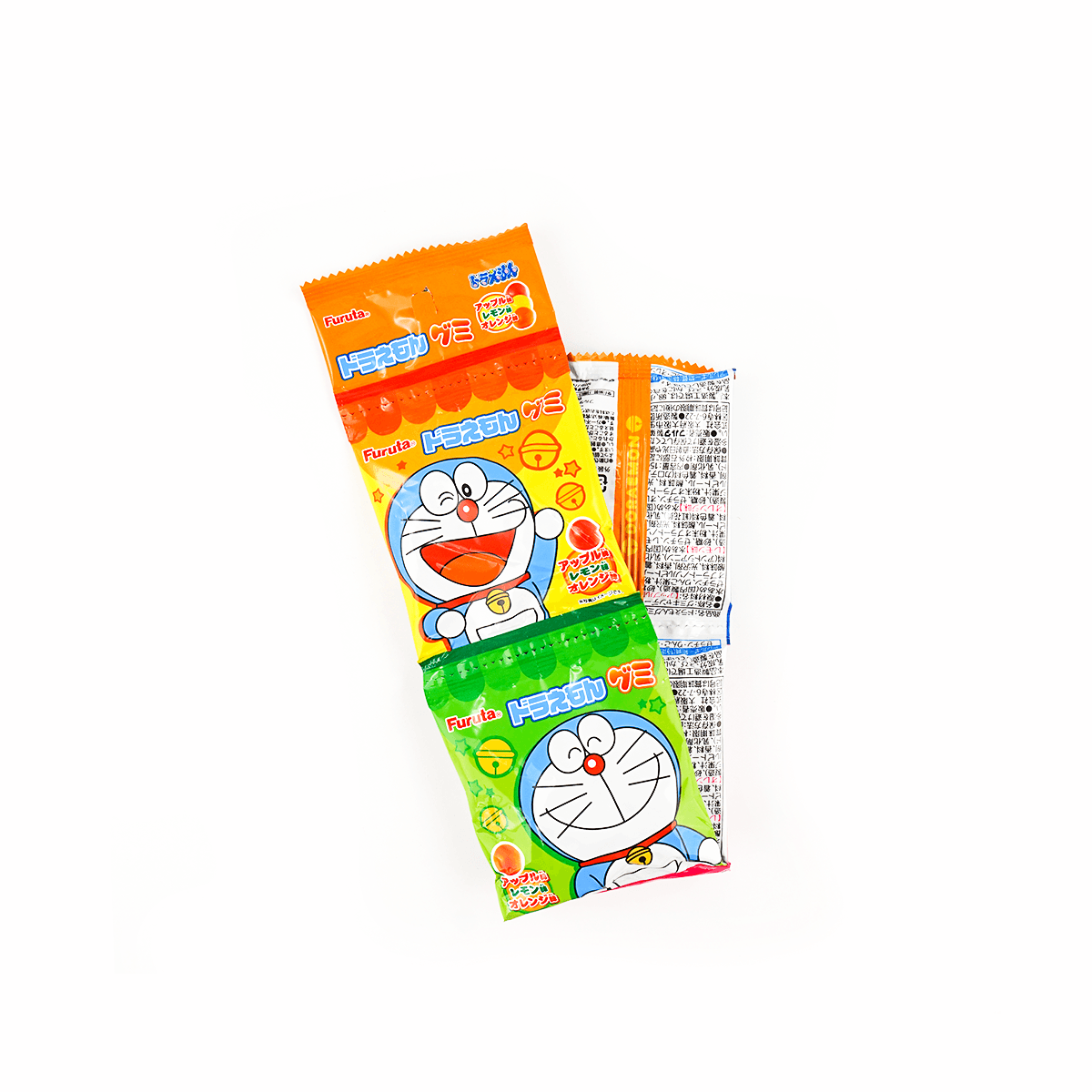 Doraemon Gummies - 4 Pack, Mixed Fruit Flavors