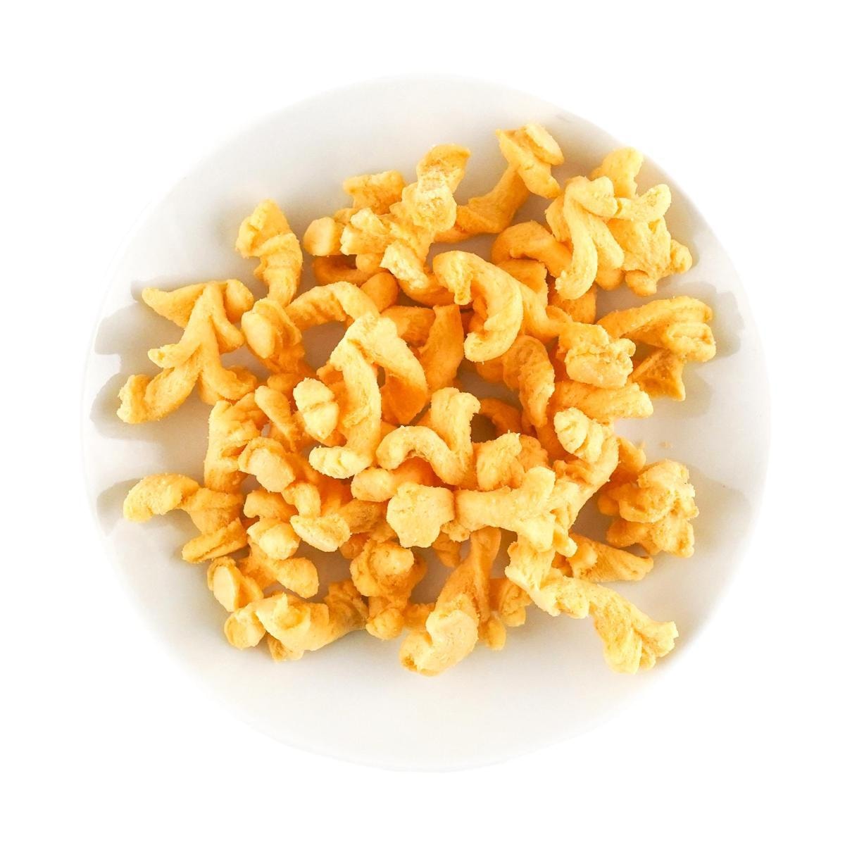 Fluffy and Tasty Corn Crisps Delicious Cheese Flavour 1.98 oz