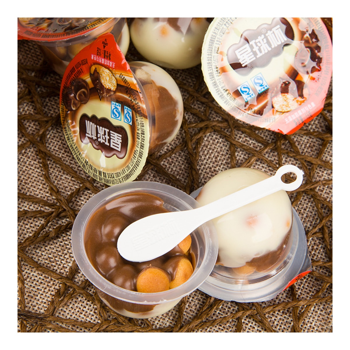 Planet Cup Value Pack - Sweet Biscuits in Milk Chocolate Cream, 26 Cups* 0.52oz