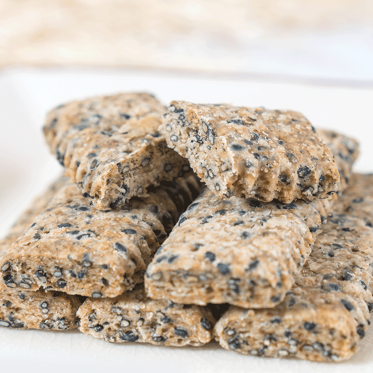 TK FOOD Black Sesame Cookies 230g