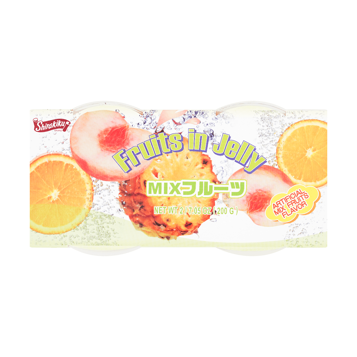 Jelly Cup Mixed Fruit Flavor 2 Cups 400g
