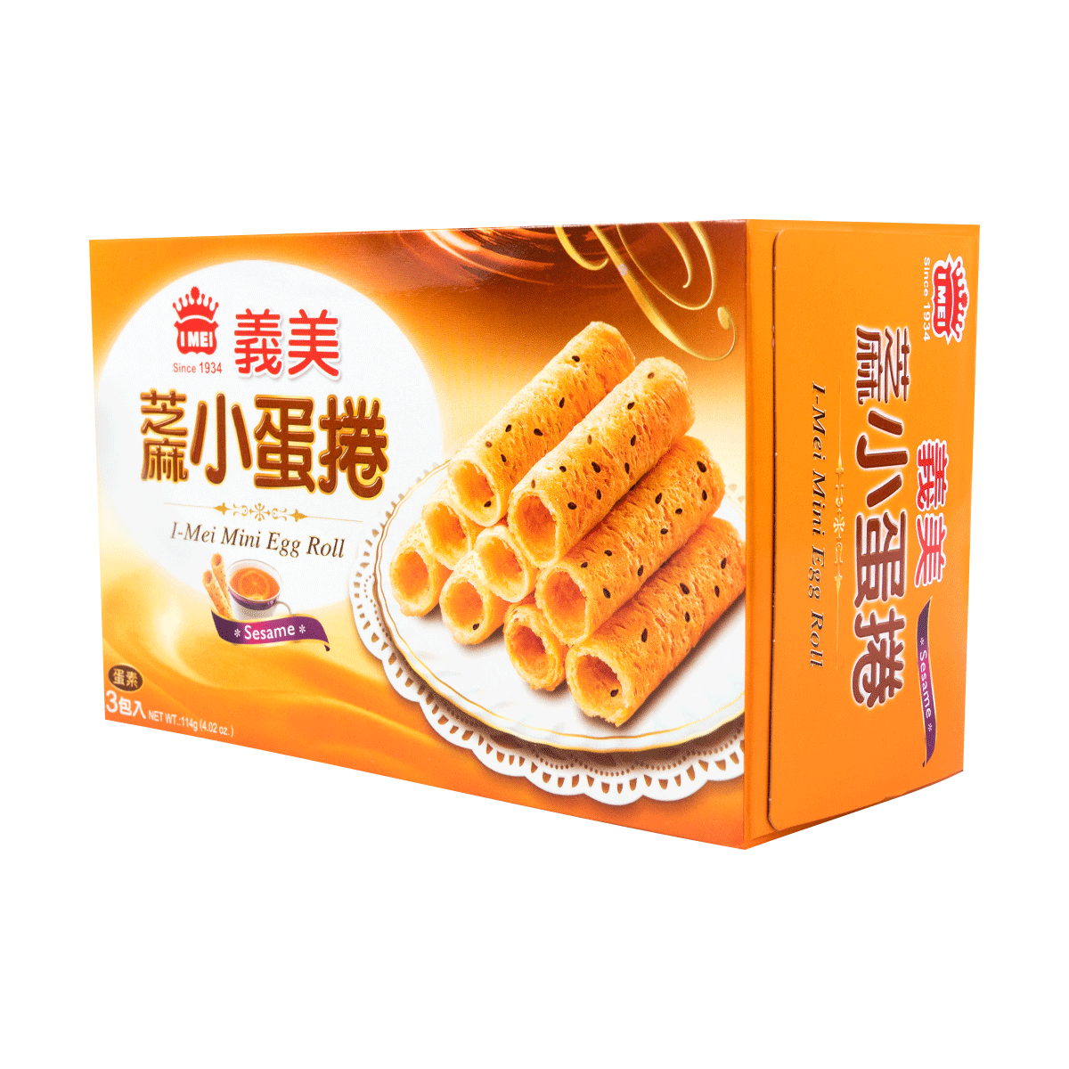 Mini Egg Roll Sesame Flavor 114g