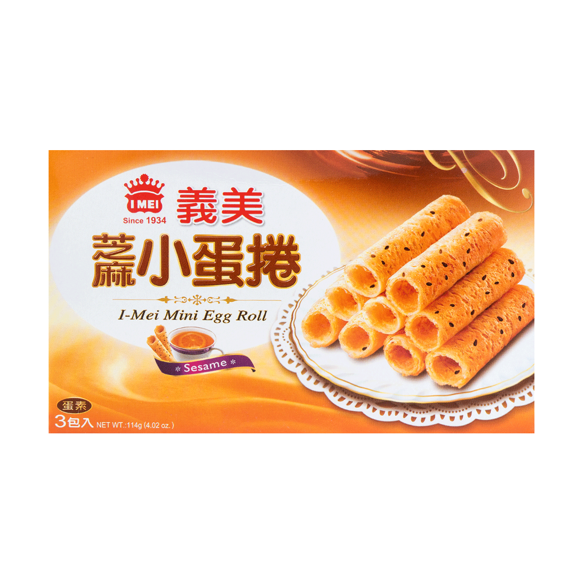 Mini Egg Roll Original Flavor 114g