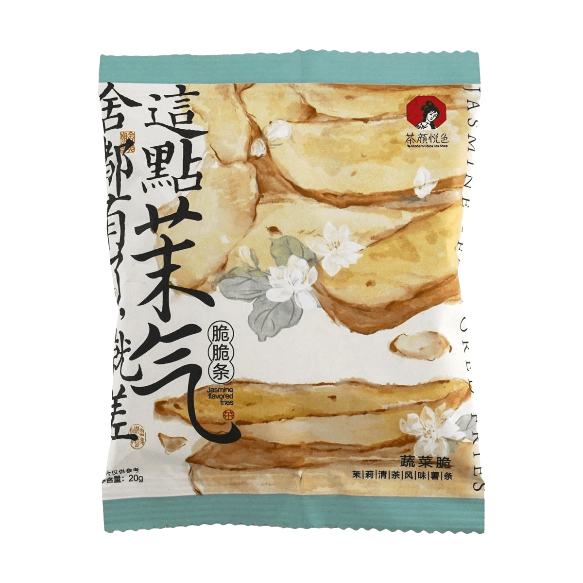 Jasmine Tea Flavor Crispy Potato Chips  0.71 oz*6 - 6 Packs