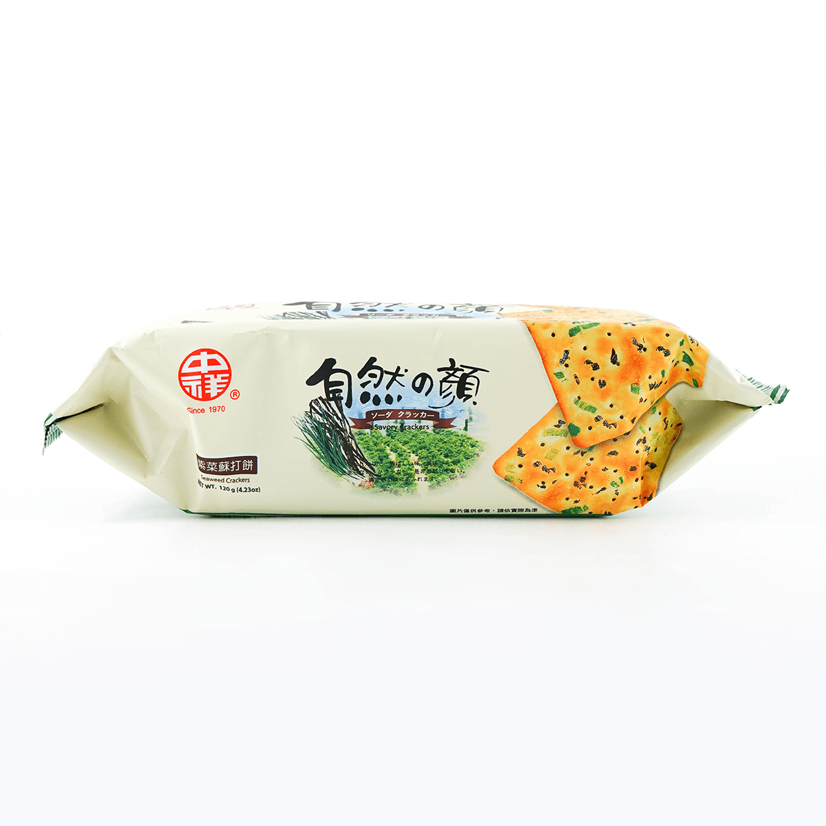Seaweed Soda Crackers, 4.94oz