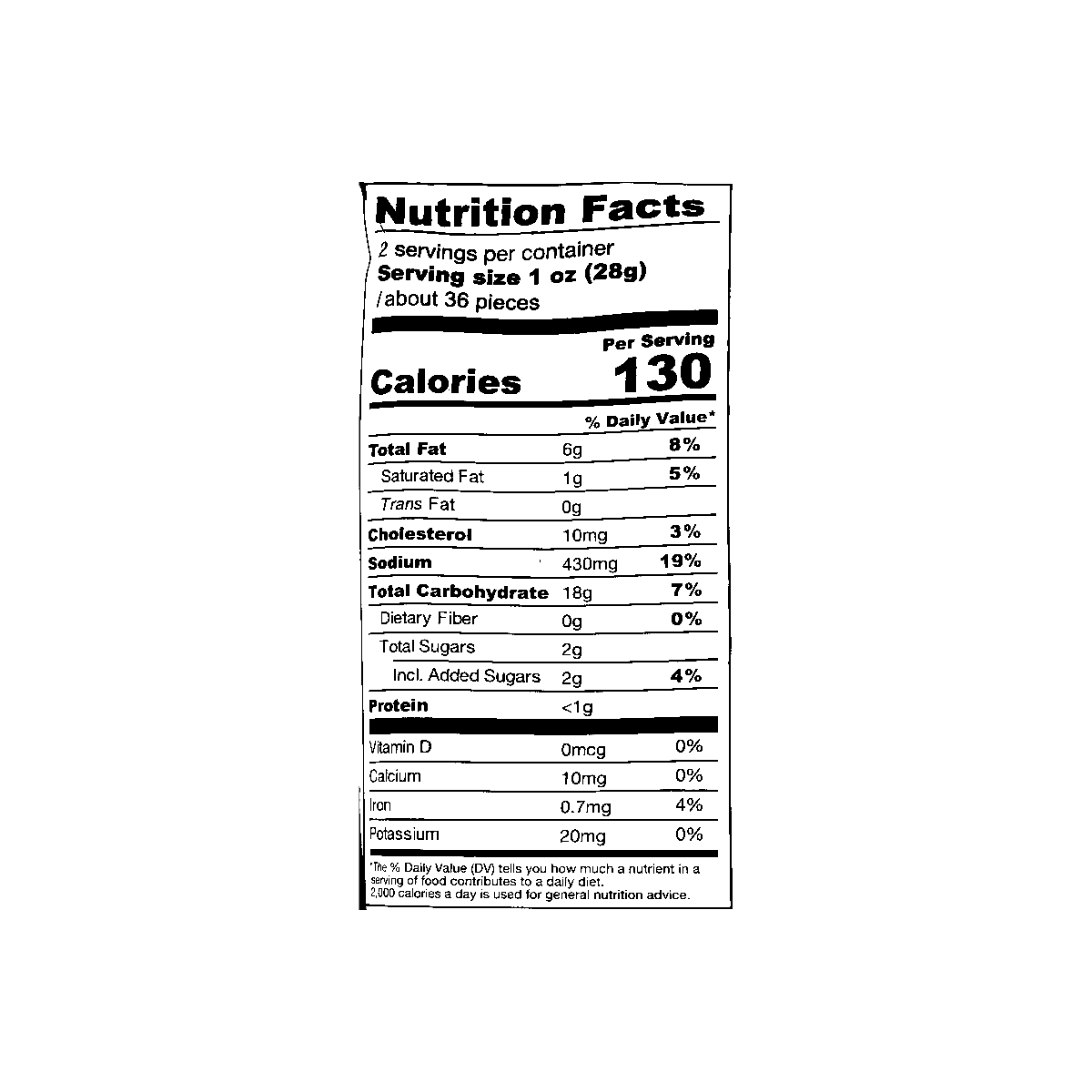 Mild Japanese Curry Flavor Shrimp Chips 2oz